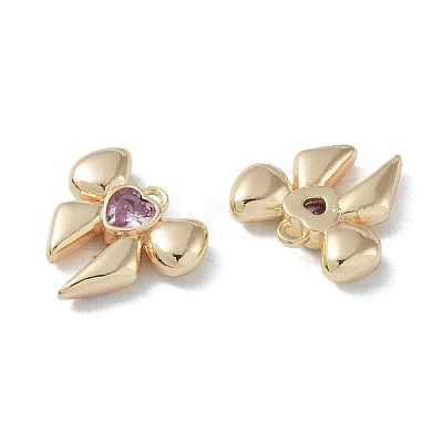 Brass Charms KK-H482-13G-01-1
