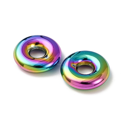 304 Stainless Steel European Beads STAS-D383-01B-RC-1