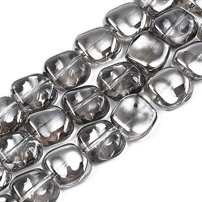 Electroplate Glass Beads Strand X-EGLA-S188-21-A01-1