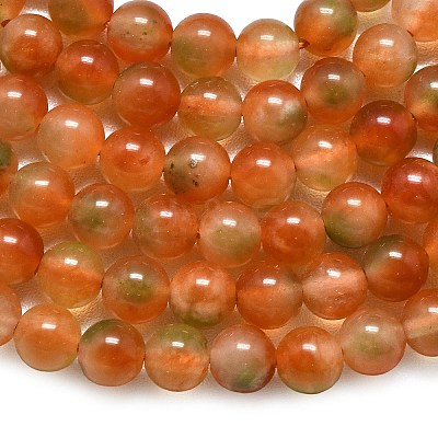 Natural Malaysia Jade Beads Strands G-L645-C01-4mm-29-1