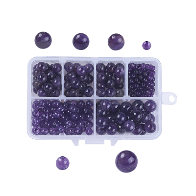 Natural Amethyst Beads G-JP0001-19-1