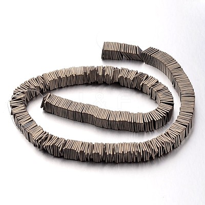 Electroplate Non-magnetic Synthetic Hematite Bead Strands G-F300-20B-F06-1