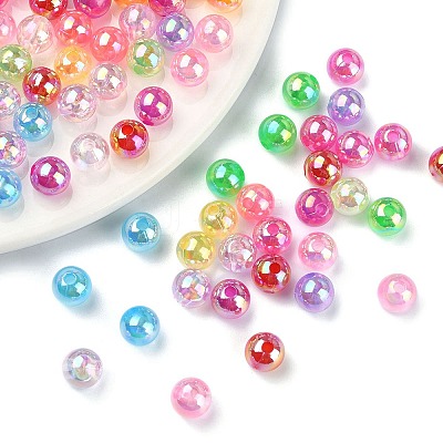 Transparent Acrylic Beads MACR-YW0002-90A-M-1