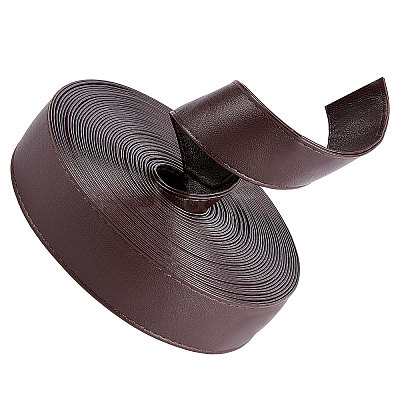Flat PU Imitation Leather Cord LC-WH0006-05A-01-1