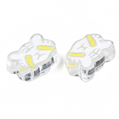 Transparent Acrylic Beads ACRC-T002-01A-1