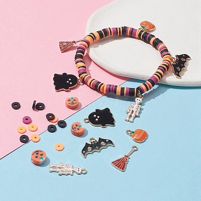 DIY Halloween Bracelet Making Kit DIY-FS0002-90-1