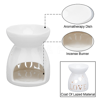 Ceramic Aroma Burner PORC-FG0001-01A-1