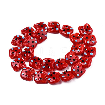 Handmade Lampwork Beads LAMP-N029-012D-1