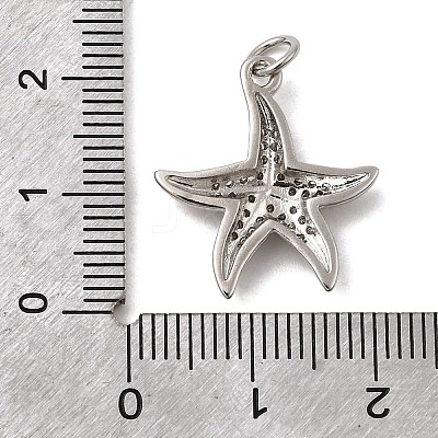 Brass Micro Pave Cubic Zirconia Pendants KK-H092-02C-P-1
