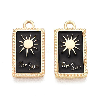 Alloy Enamel Pendants PALLOY-N179-23MG-1