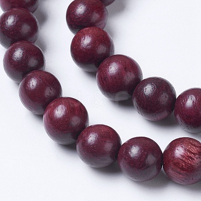 Natural Wood Beads Strands WOOD-J001-05-10mm-1