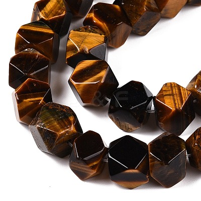 Natural Tiger Eye Beads Strands G-T138-45-1