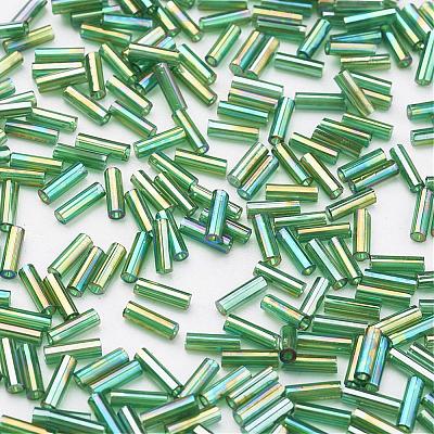 Glass Bugle Beads SEED-E001-12mm-167-1