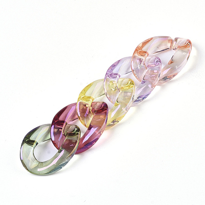 Transparent Acrylic Linking Rings X-PACR-R246-004A-1