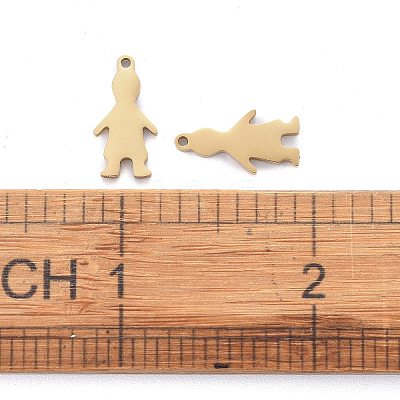 304 Stainless Steel Pendants LS-STAS-I140-12G-1