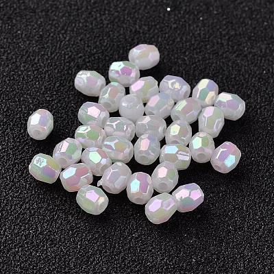AB Color Plated Eco-Friendly Poly Styrene Acrylic Beads TACR-L003-78-1