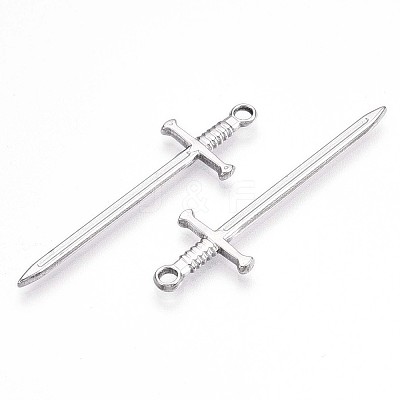 Non-Tarnish 304 Stainless Steel Pendants STAS-N098-135P-1