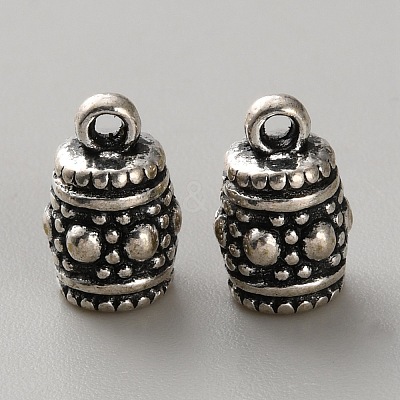 Tibetan Style Alloy Cord Ends FIND-WH20023-031AS-10-1