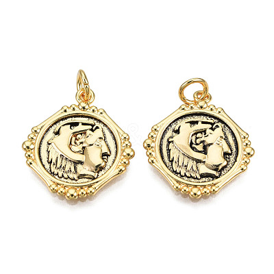 Brass Pendants KK-N233-399-1