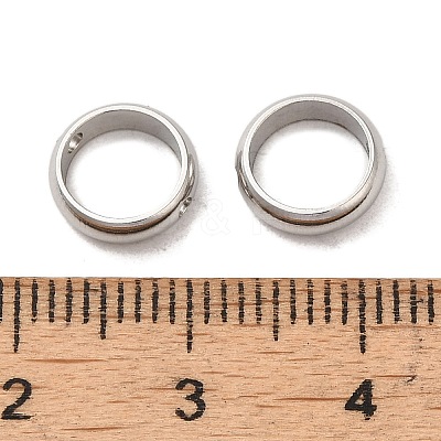 Non-Tarnish 201 Stainless Steel Bead Frames STAS-O130-06P-B-1