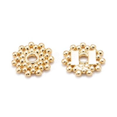 Brass Spacer Beads KK-K251-15G-1