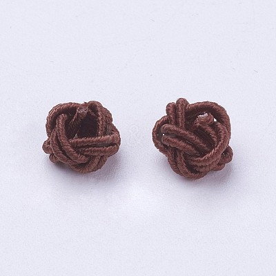 Nylon Cord Woven Beads NWIR-F005-14Q-1
