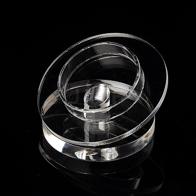 Organic Glass Bracelets/Bangles Display Racks BDIS-N001-02-1