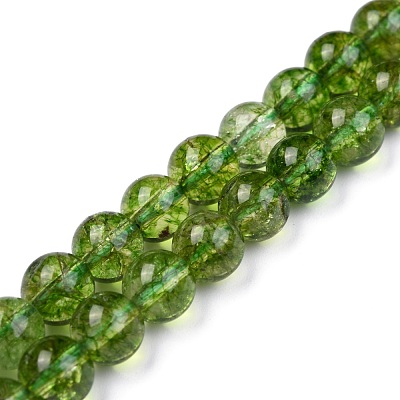 Natural Quartz Crystal Beads Strands G-C076-6mm-8-A-1