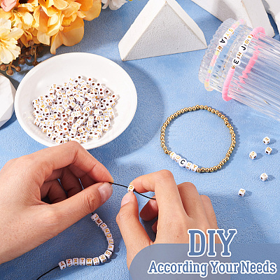 Opaque Acrylic Beads MACR-TAG0001-07M-1