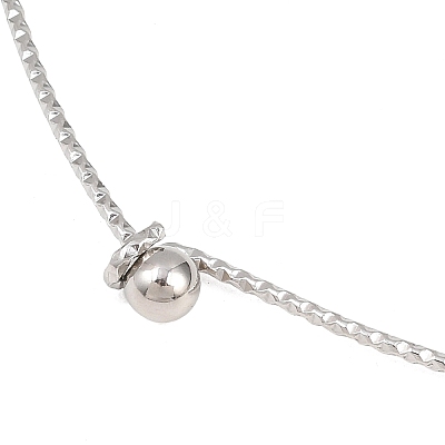 1.5MM Textured 304 Stainless Steel Necklace Making STAS-P444-02P-1