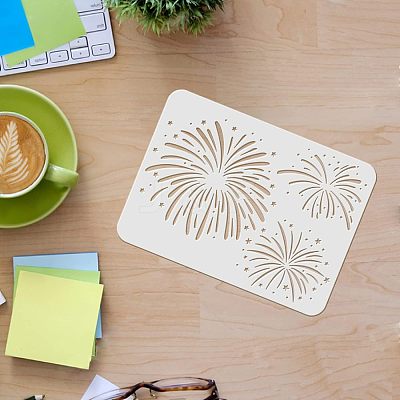 Large Plastic Reusable Drawing Painting Stencils Templates DIY-WH0202-162-1