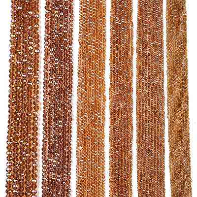 Electroplate Glass Beads Strands EGLA-A044-T2mm-B04-1