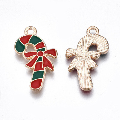 Alloy Enamel Pendants X-ENAM-Q442-030-RS-1