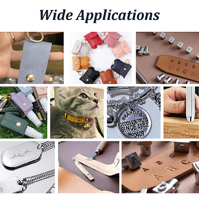37Pcs Steel Seal Stamps DIY-WH0061-004-1