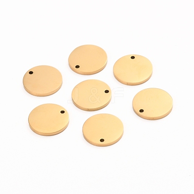 Ion Plating(IP) 304 Stainless Steel Charms STAS-I141-03A-G-1