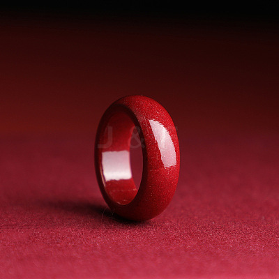 Cinnabar Finger Rings FS-WGB4F46-02-1