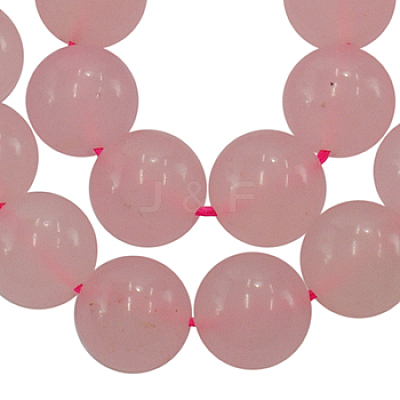 Dyed Natural White Jade Beads Strands X-JBR7-8mm-1