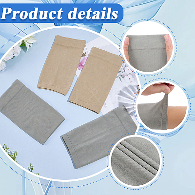4Pcs 2 Colors Nylon Elbow Guard AJEW-GF0012-57A-1