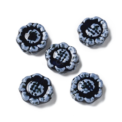 Handmade Porcelain Beads PORC-L080-G02-1