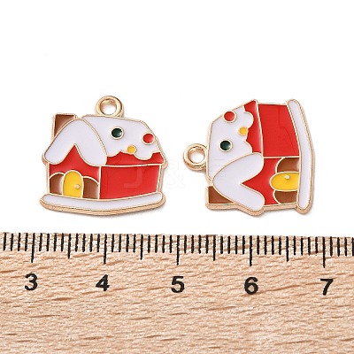 Alloy Enamel Pendants LS-ENAM-I061-01KCG-09-1
