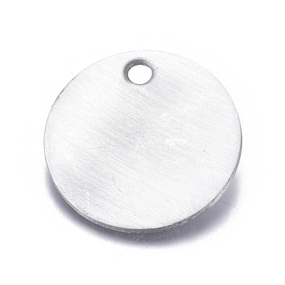 Tarnish Resistant Stainless Steel Tag Pendants LS-STAS-S020-1