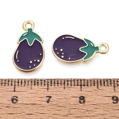 Alloy Enamel Pendants ENAM-Q003-04G-1