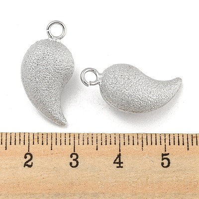 Brass Textured Pendants KK-P258-06P-1