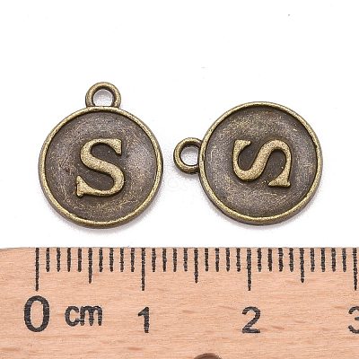 Alloy Pendant Cabochon Settings PALLOY-N156-01S-AB-1