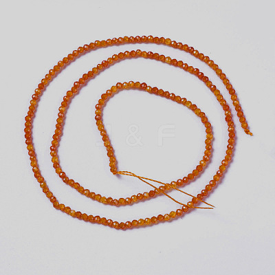 Cubic Zirconia Beads Strands G-F596-48D-3mm-1