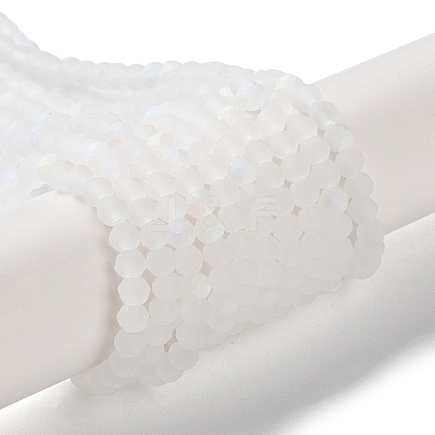 Transparent Glass Beads Strands LS-EGLA-A044-T2mm-MB19-1