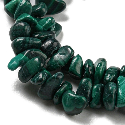 Natural Malachite Beads Strands G-G0003-B41-1