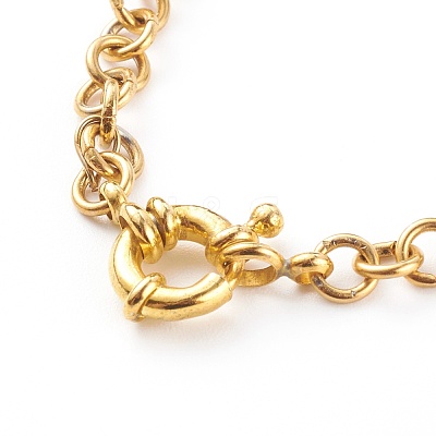 304 Stainless Steel Rolo Chain Necklaces NJEW-JN03411-1