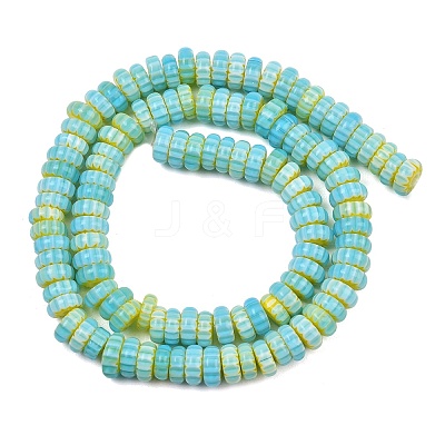 Handemade Millefiori Lampwork Beads X-LAMP-D009-01A-07-1