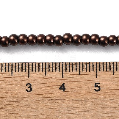 Glass Pearl Beads Strands HY-3D-B40-1